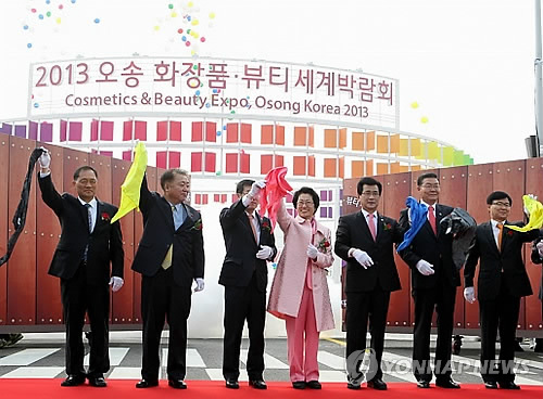 2013五松國(guó)際化妝品及美容博覽會(huì)今日正式開(kāi)幕