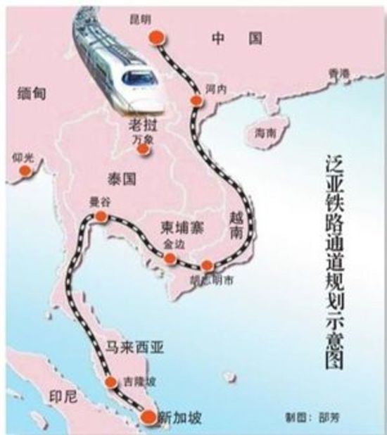 中國駐泰使館否認“中方主動放棄泰國高鐵項目”