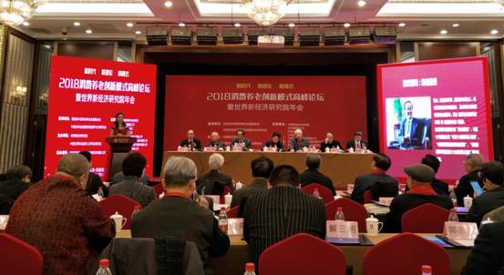 2018消費養老創新模式高峰論壇召開 云付通實業集團進行主題講解