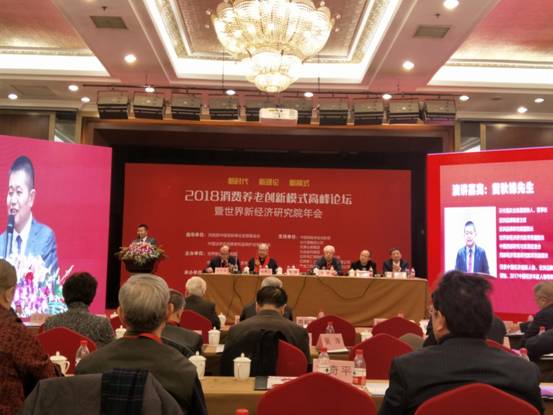 2018消費養老創新模式高峰論壇召開 云付通實業集團進行主題講解