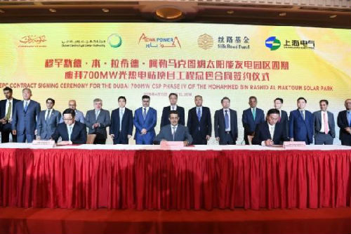 英媒：上海電氣承建全球規模最大光熱電站