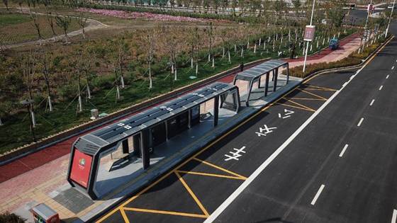 天津這個公交車站，背后的頂尖技術讓中國領先世界十年