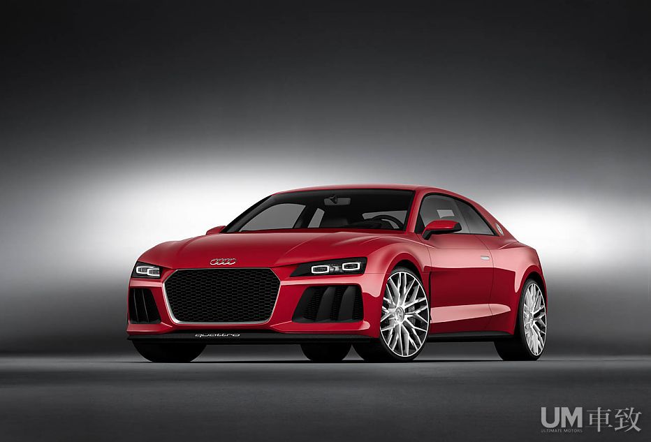 實(shí)拍奧迪Sport Quattro Laserlight概念車(chē)