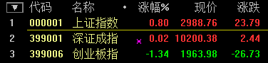 滬指尾盤翻綠跌超1% 深成指跌破1萬點 創業板大跌超5%